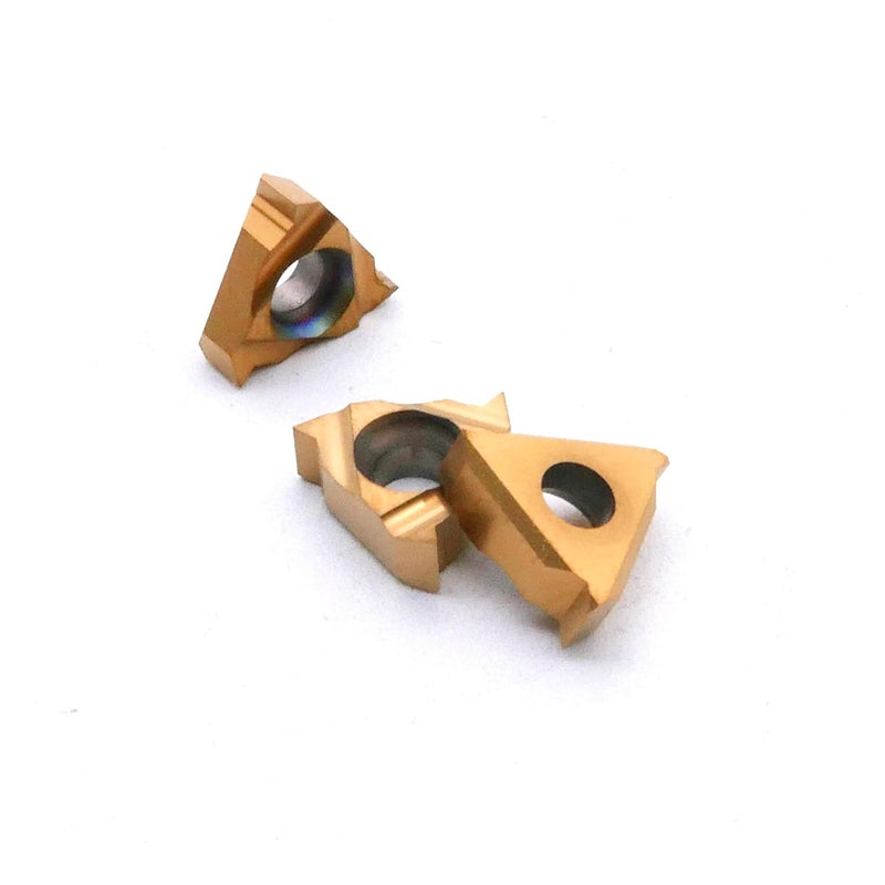 CDBP 11IR A60/11ER A60 Standard Laydown Threading Insert, External Partial Profile 60 Degree Thread, 10 PCS - Image 2